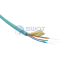 Wanbao indoor aramid yarn frp strength 4 core fiber optic cable gjfjv